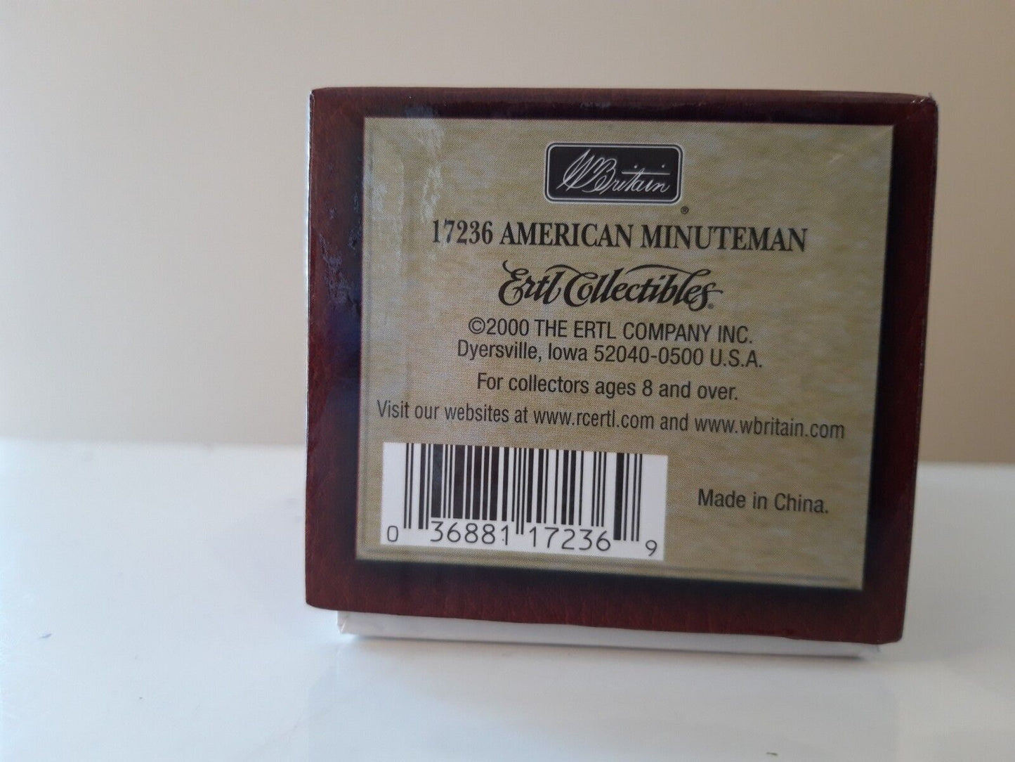 Britains awi American revolution 17236 minuteman 1:32