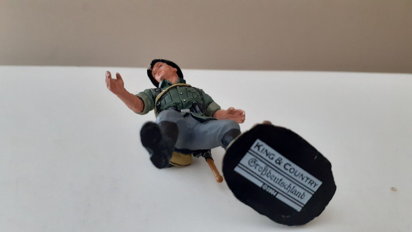 King and country ww2 german panzer artillery tiger box 1:30 jn007b wrdrb 2005