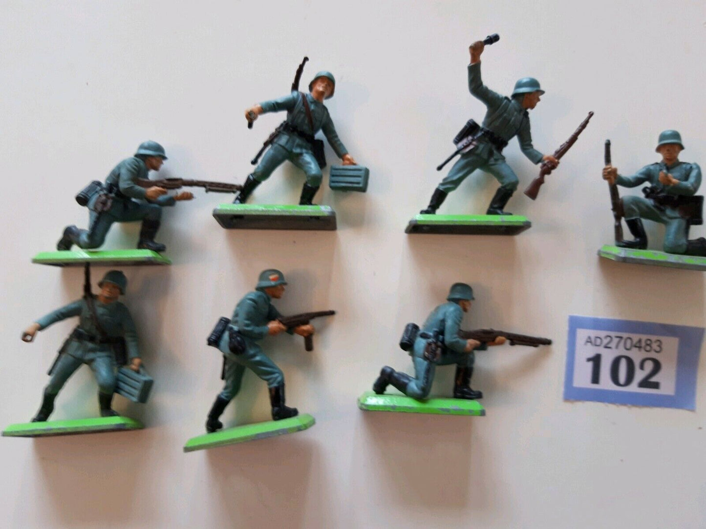Britains deetail waterloo ww2 german army infantry 1970s 1:32 b1