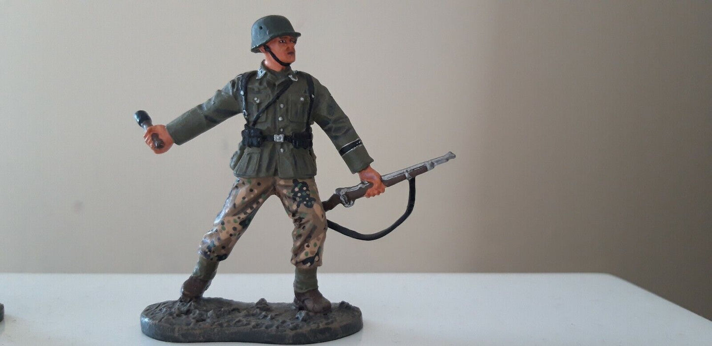 Britains metal ww2 ww1 German infantry paratroopers d-day 1:32