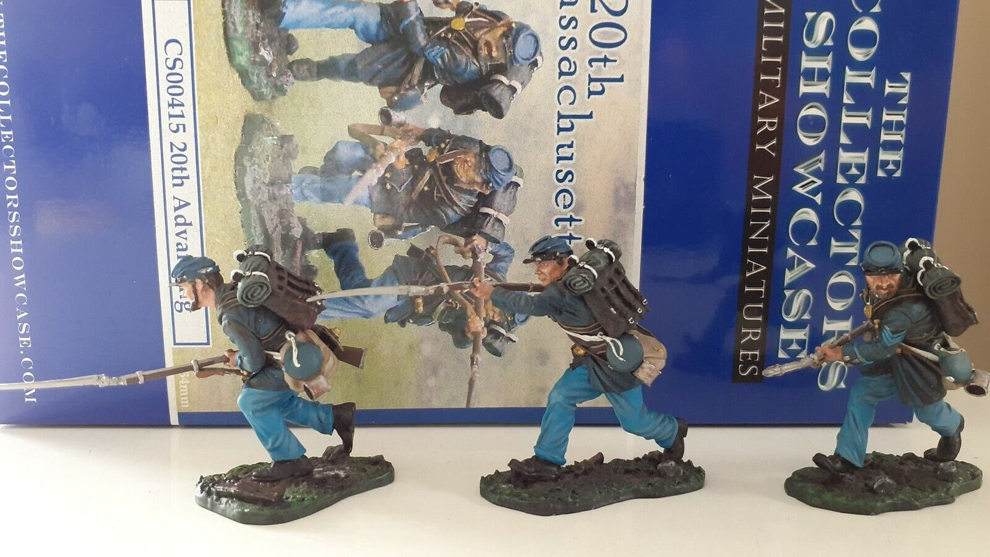 Collectors showcase cs00415 acw union infantry 20th Massachusetts
