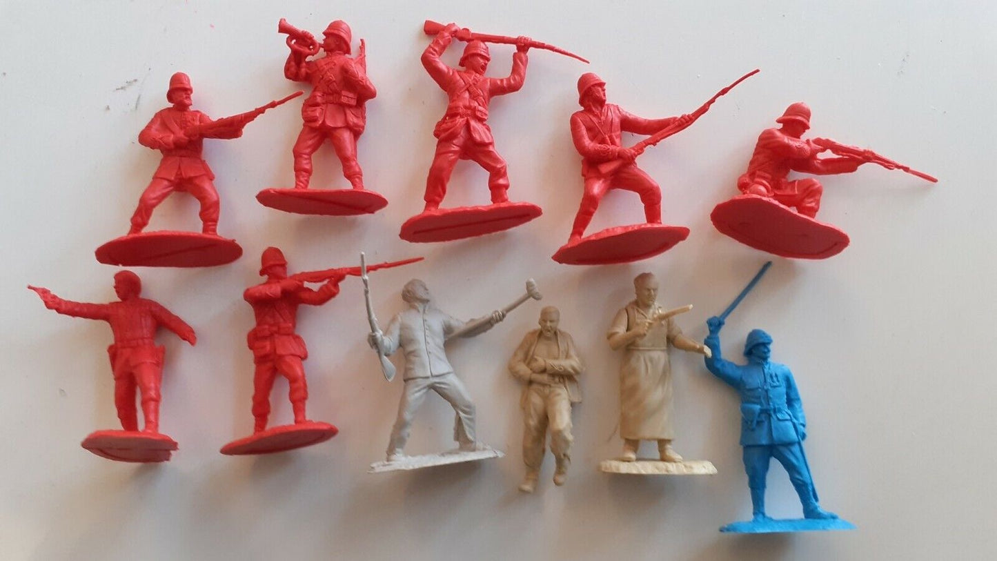 conte plastic zulu wars 24th foot British infantry rorkes drift 1:32 2000 b6