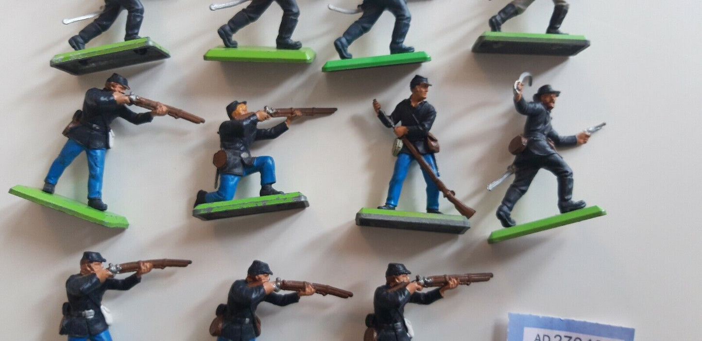Britains deetail acw union confederate 1970s 1:32 b2