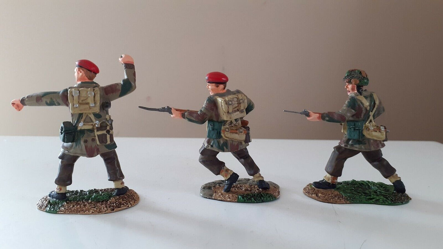 conte boxed wwii-003 ww2 d-day British paras arnhem 1:32 metal d-day