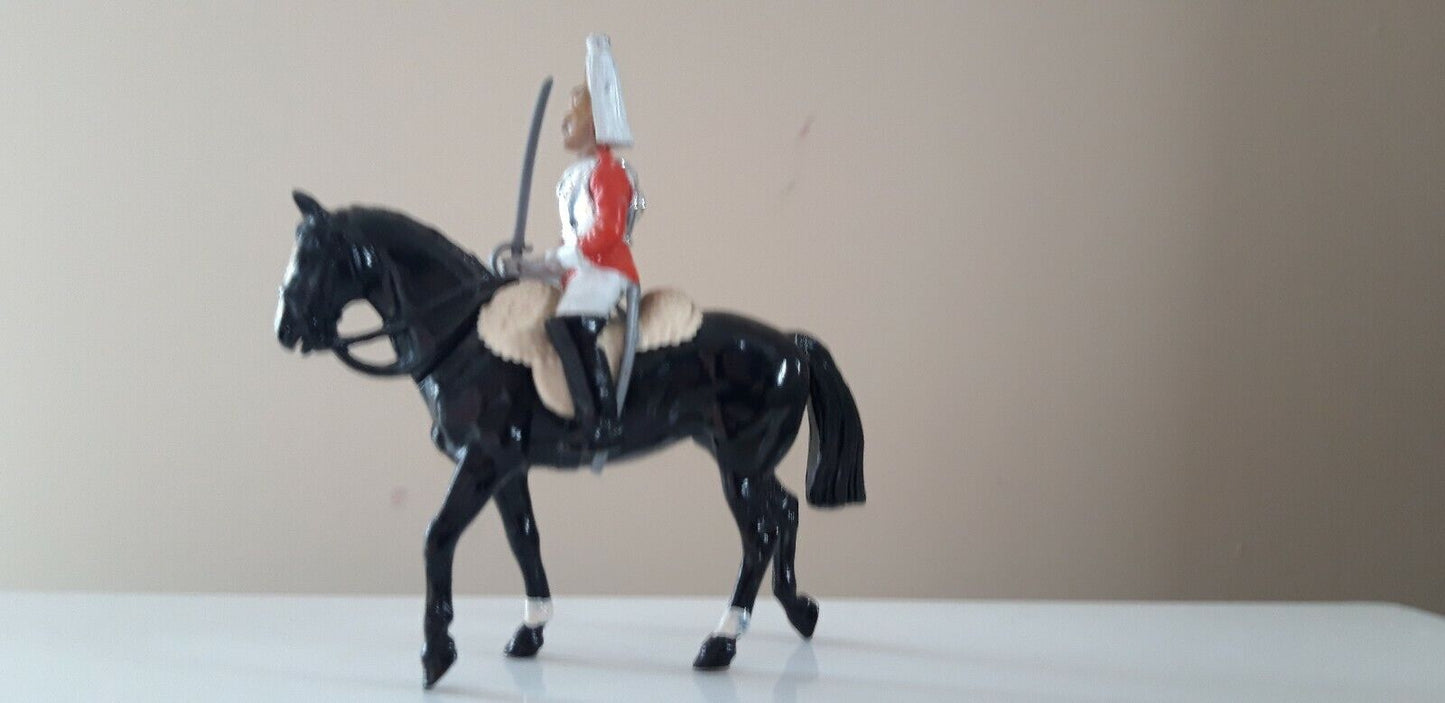 Britains ceremonial life guards 7230 band Buckingham palace 1:32 metal 1980s