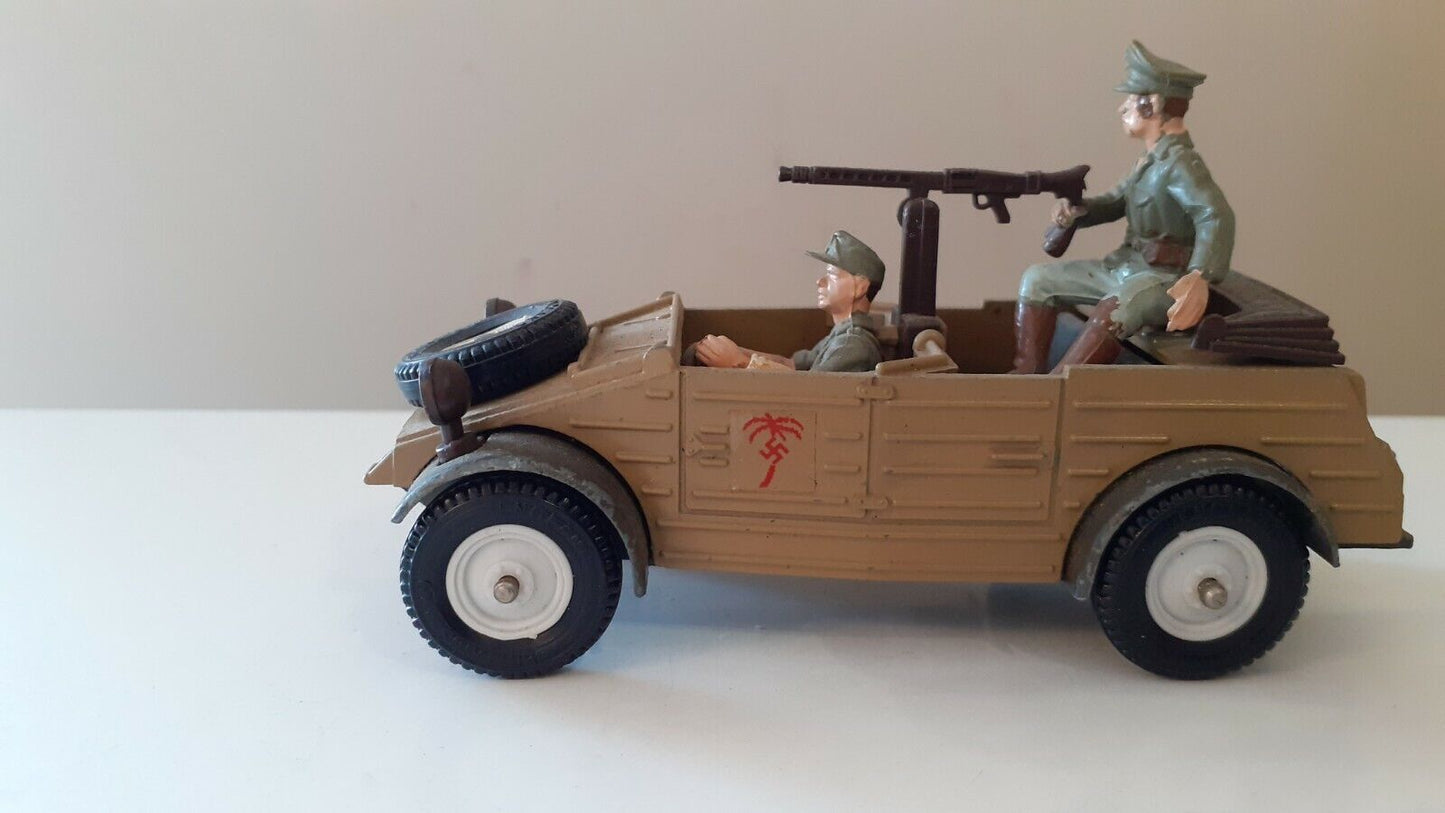 Britains deetail ww2 German afrika korps rommel 1970s 1:32 b1 white wheels