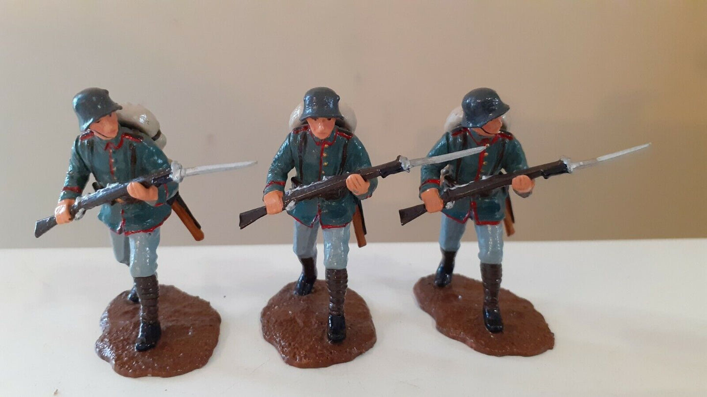 Trophy miniatures gwd6 rare ww1 germans infantry 1997 1:32 gwd6 wtbx