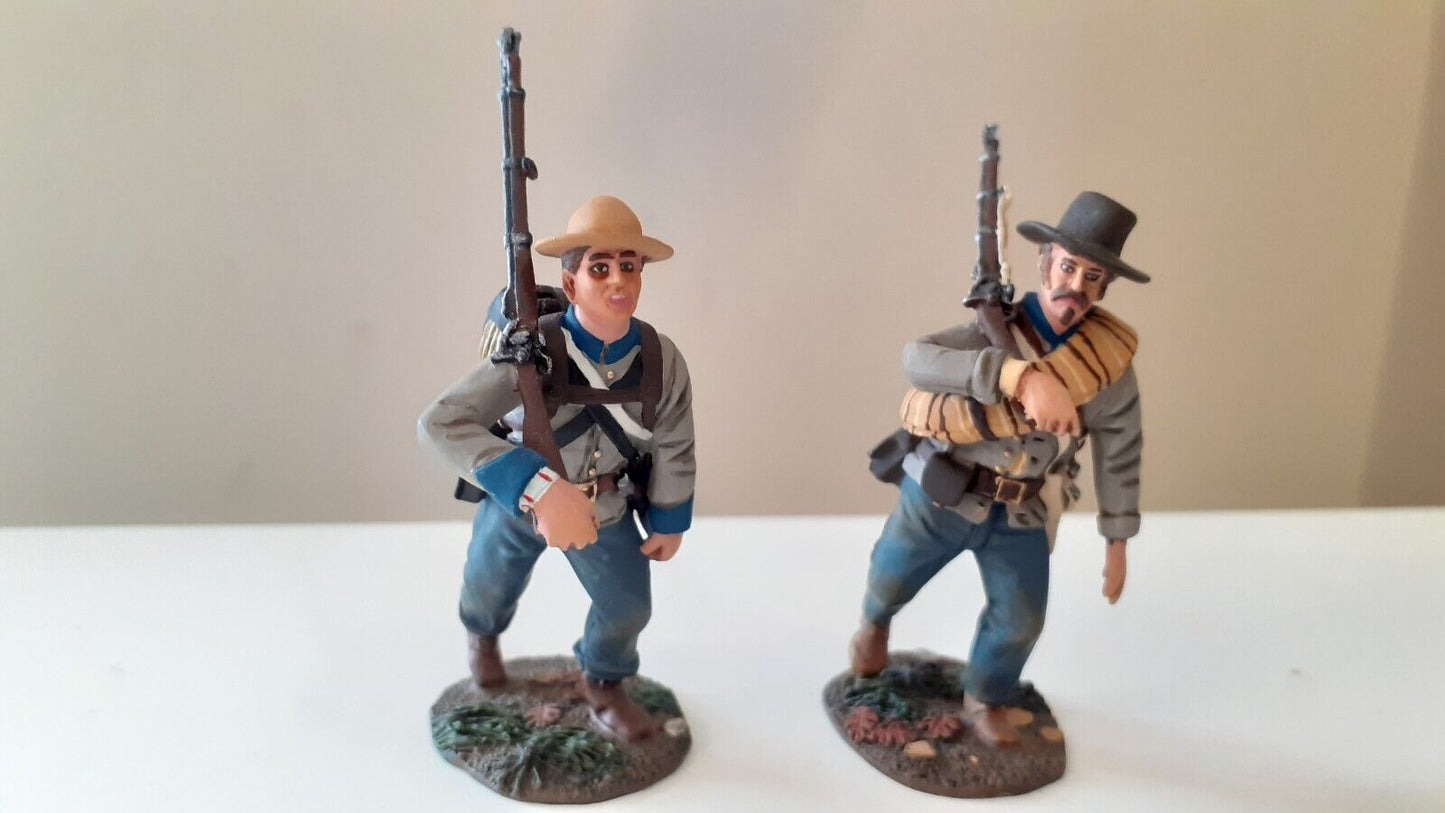 Britains 31008 acw confederate marching set 1:32 boxed