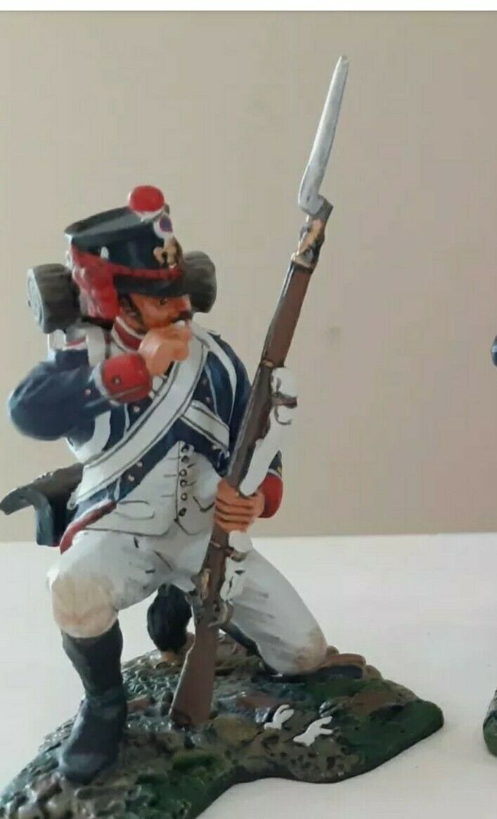 Patriot King and country Waterloo Napoleonic french 1 fig no box 1:30