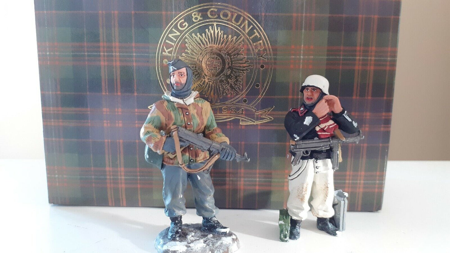 King and country German ww2 panzer tiger tank guards winter boxed 1:30 wss179