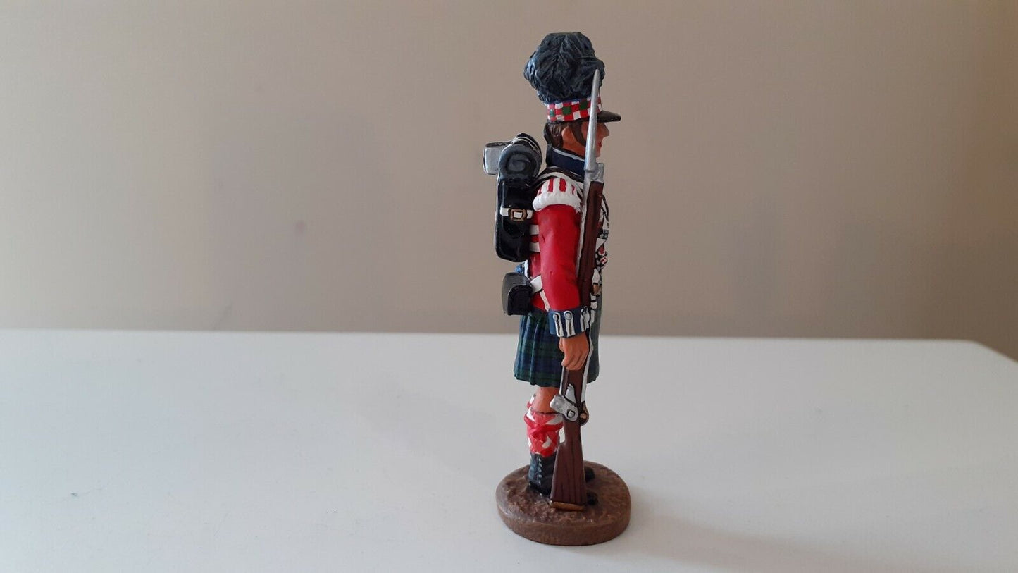 King and country Waterloo black watch 42nd Highland boxed 1:30 na36 bb1