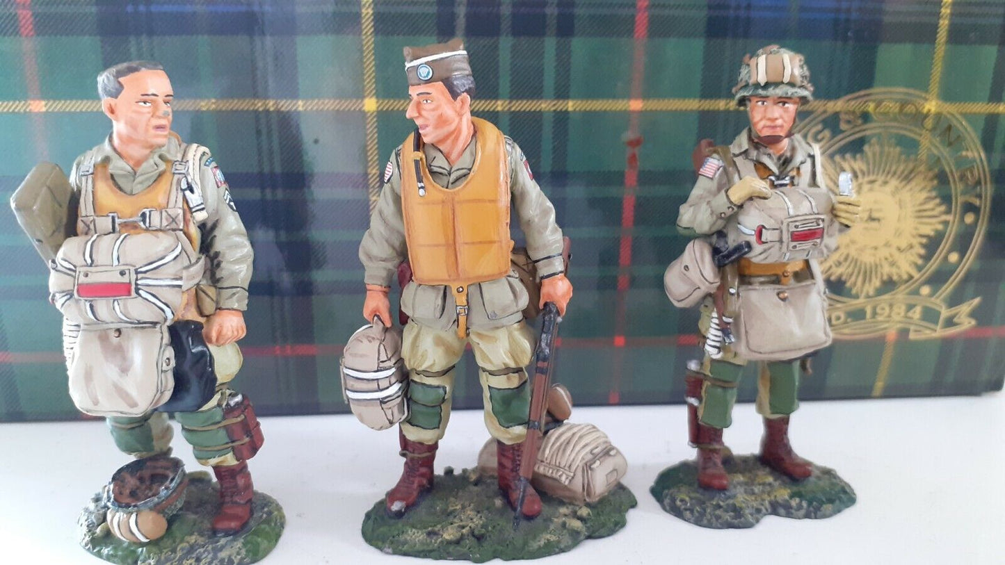 King and country usa us ww2 boxed 1:30 dd31 dd031 101st 82nd airborne paras