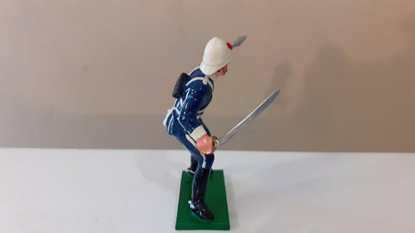 early trophy miniatures 1991 zulu war 24th foot 1:32 metal no box dc