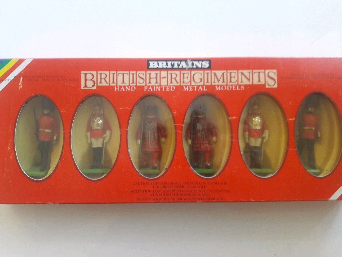Britains ceremonial lifeguards scots 1:32 metal figures buckingham palace 7226