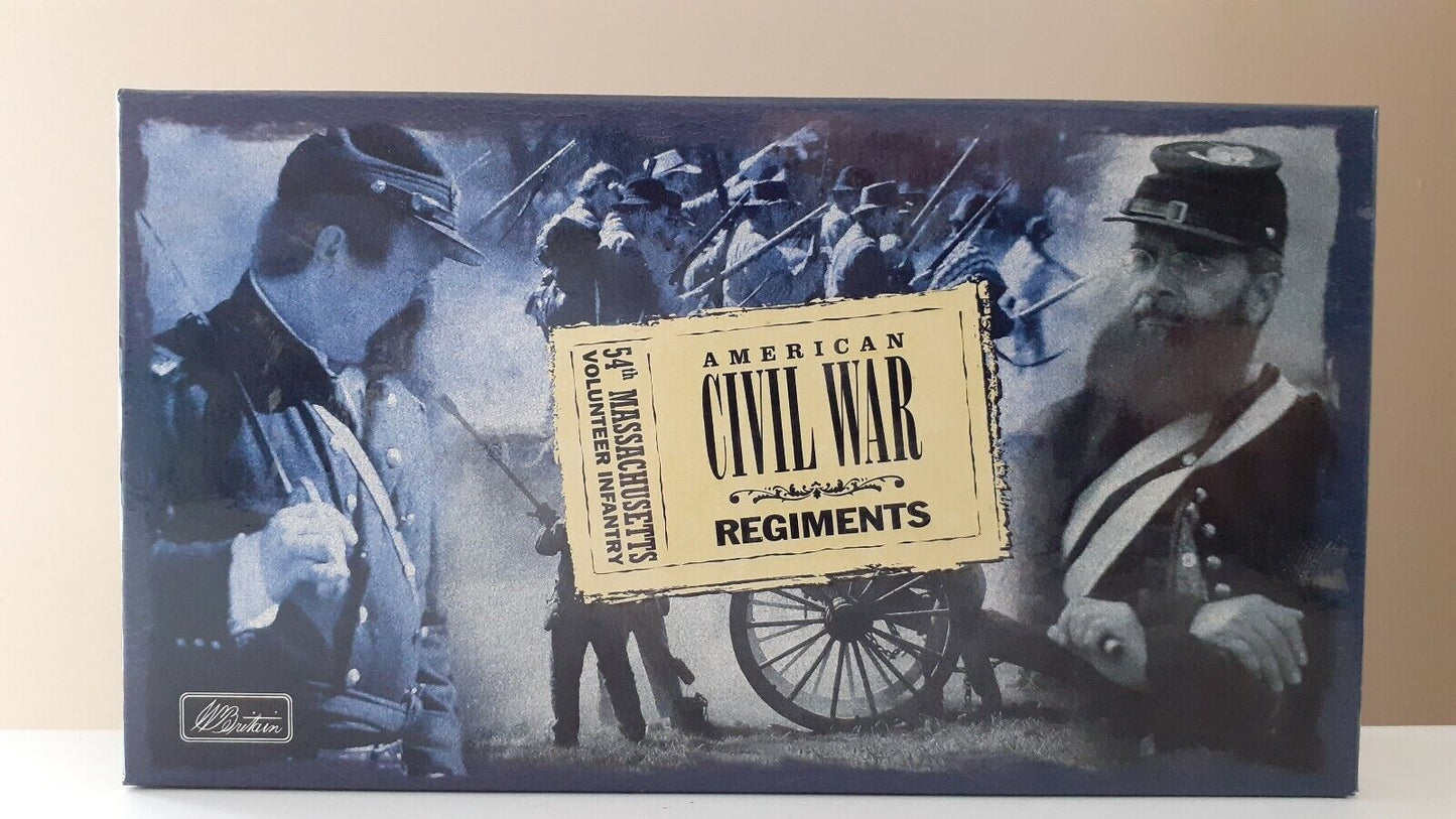 Britains 17375 acw union 54th Massachusetts infantry boxed 1:32
