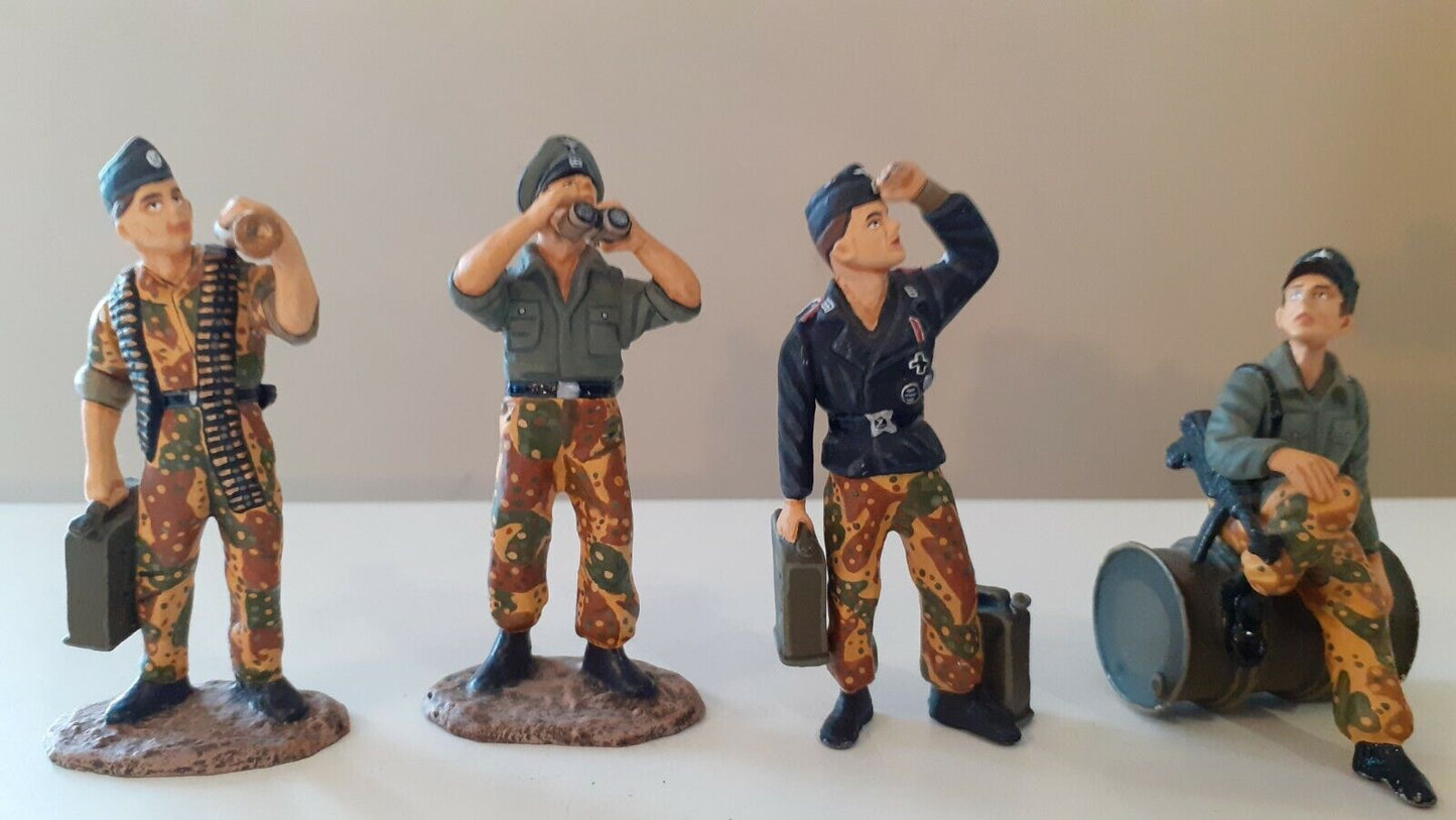 king and country early ws016 ww2 German panzer crew wittman 1:30 metal boxed