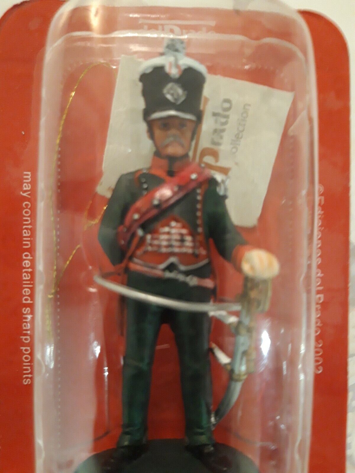 Del prado napoleon at war 9 waterloo 1:30 chasseur mib book