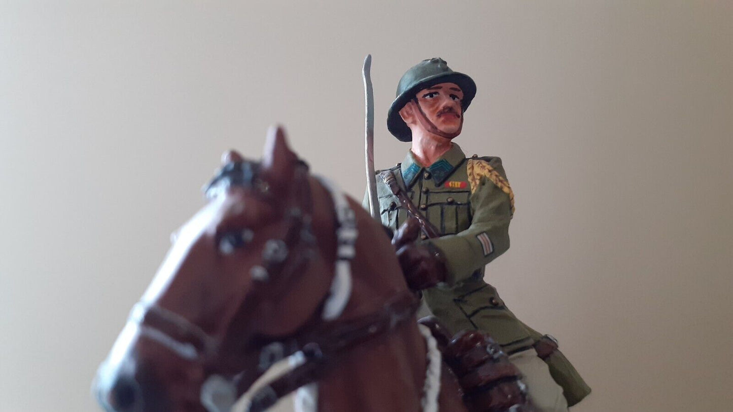 King and country ww1 ww2 french cavalry officer boxed 1:30 fob13 s3