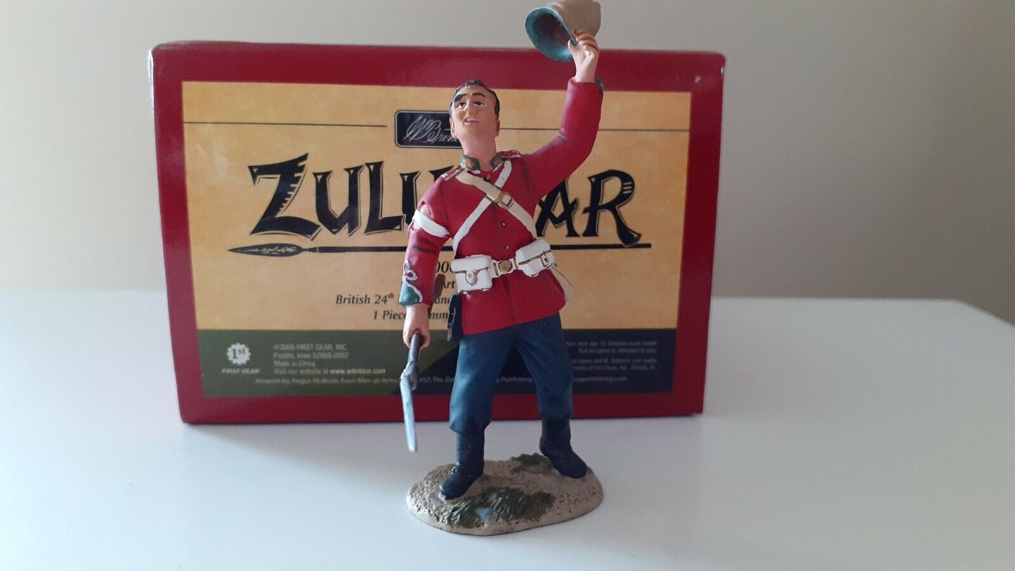 Britains 20004 Zulu wars 24th foot osprey art 1:32 metal boxed b1020