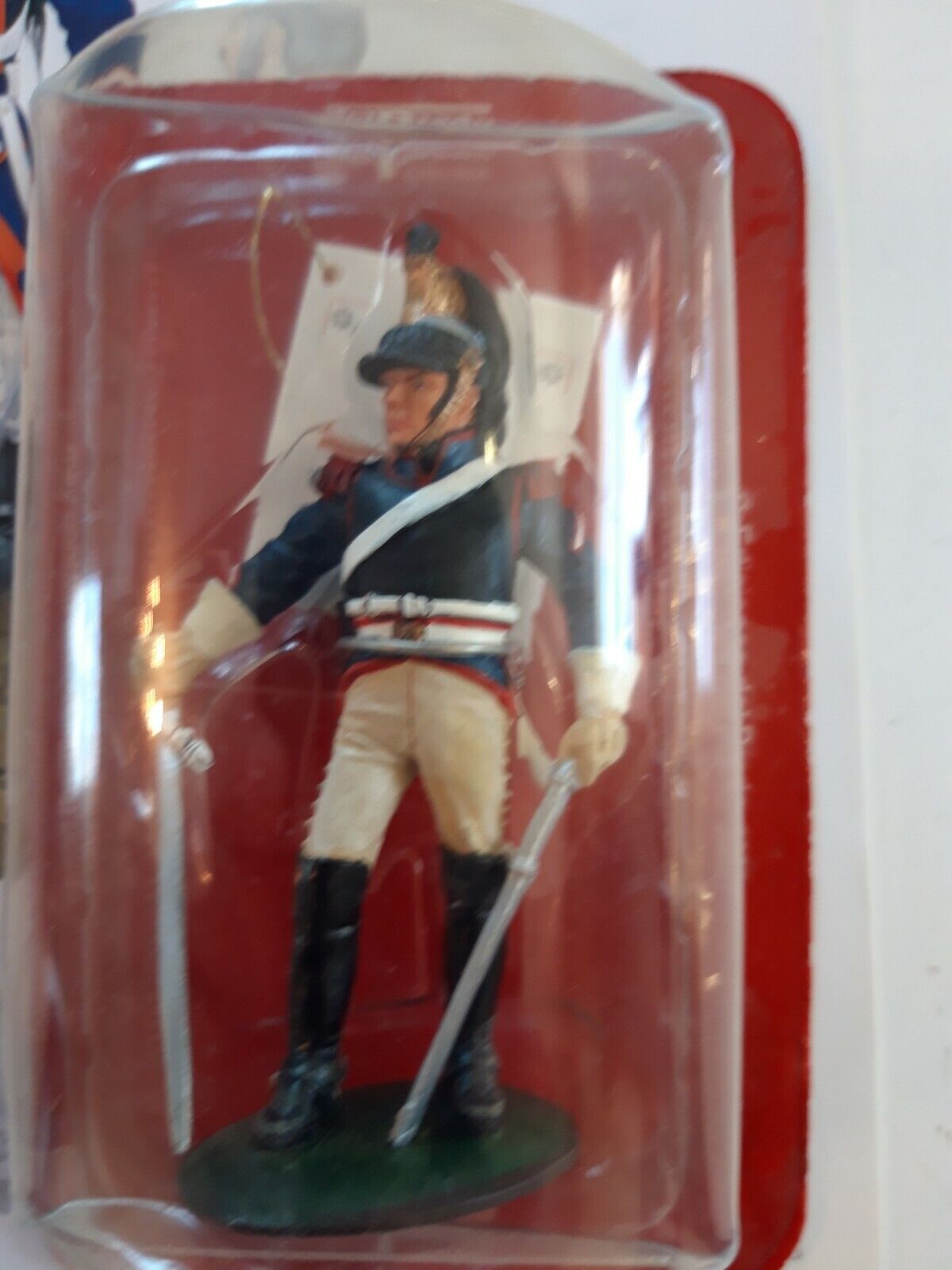 Del prado napoleon at war 53 waterloo 1:30 cuirassiers french mib book