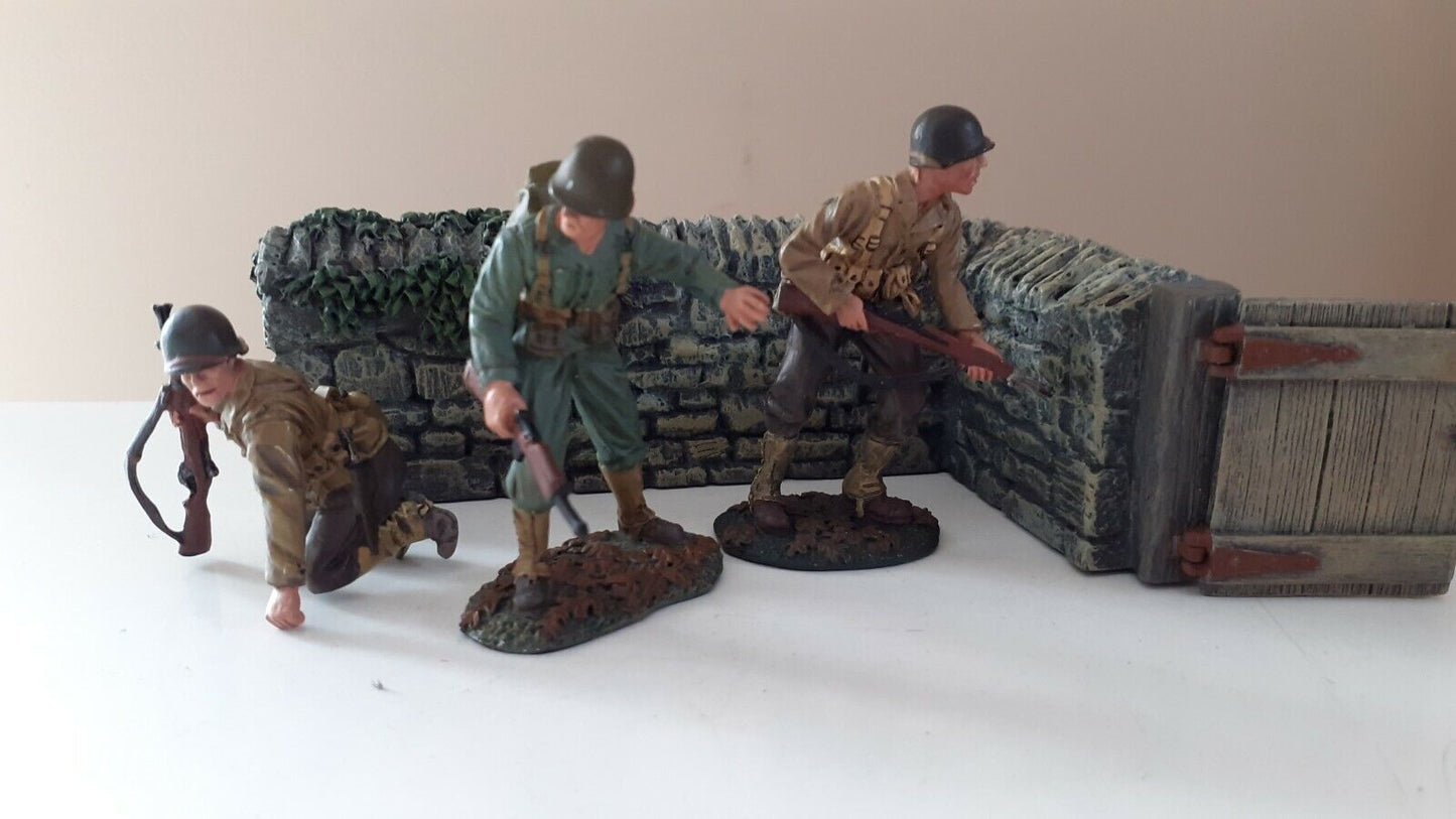 Ontc old northwest trading ww2 us army infantry 1:32 metal eto-01 d-day