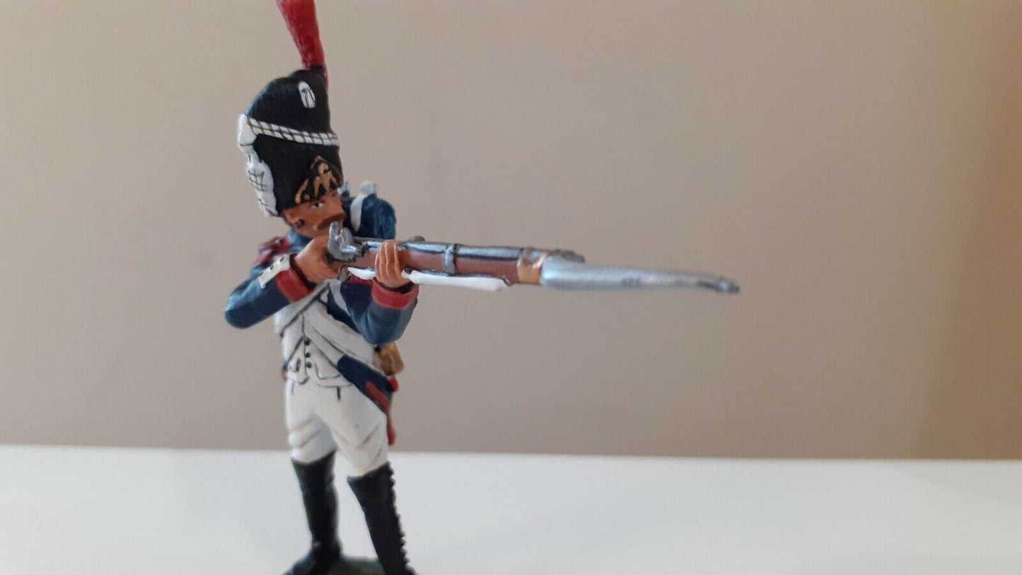 Frontline figures Napoleonic waterloo 3 french guards no box 1:32 wrdb
