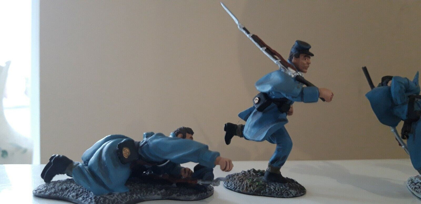 Britains 17017 acw union infantry clear the way irish brigade boxed 1:32