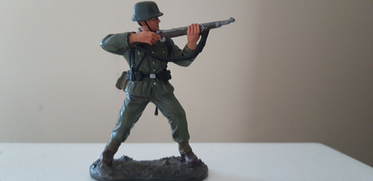 Britains metal ww2 ww1 German infantry paratroopers d-day 1:32