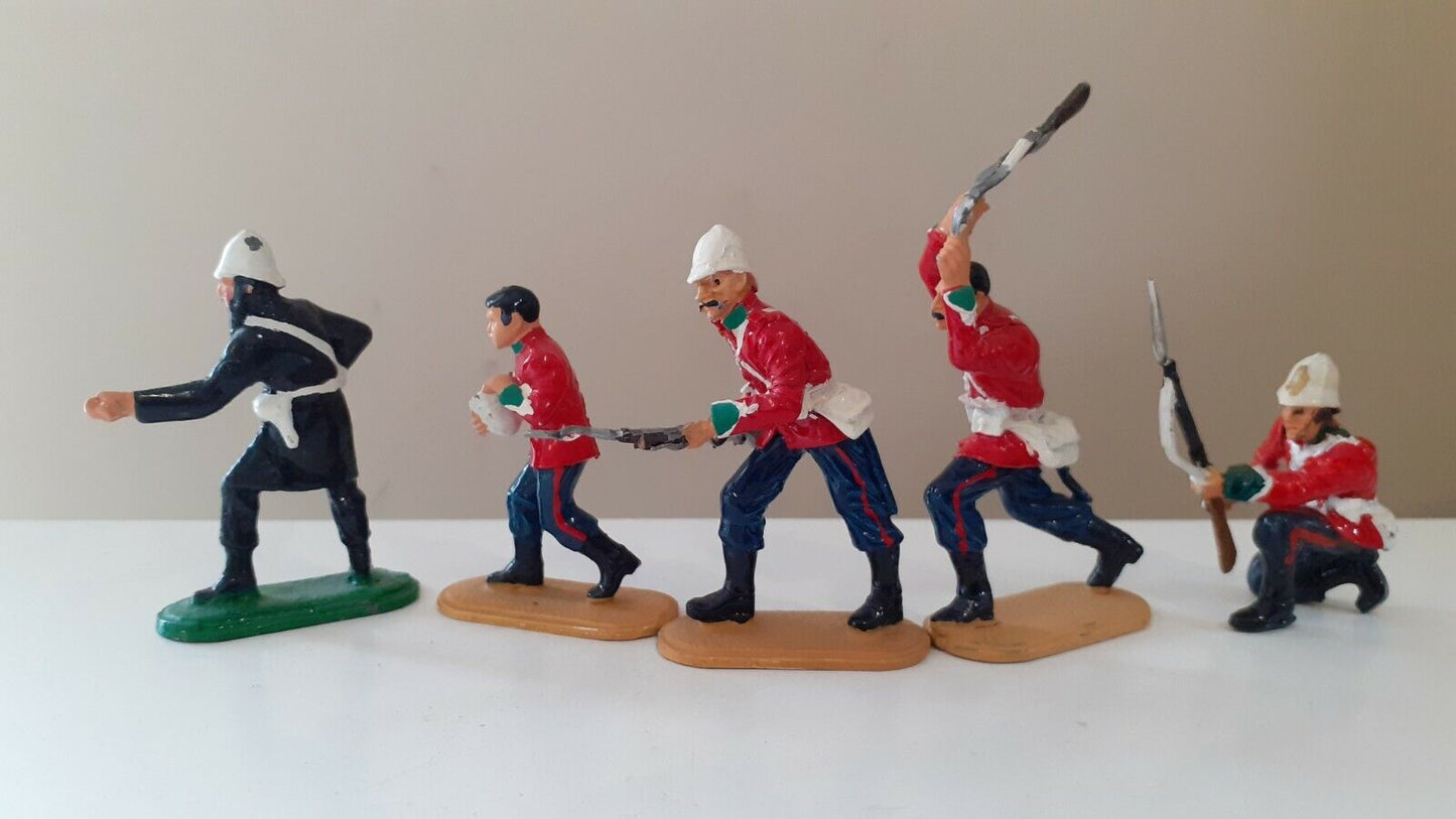 Hinchcliffe Zulu wars rorkes drift assegai 24th foot 1:32 metal