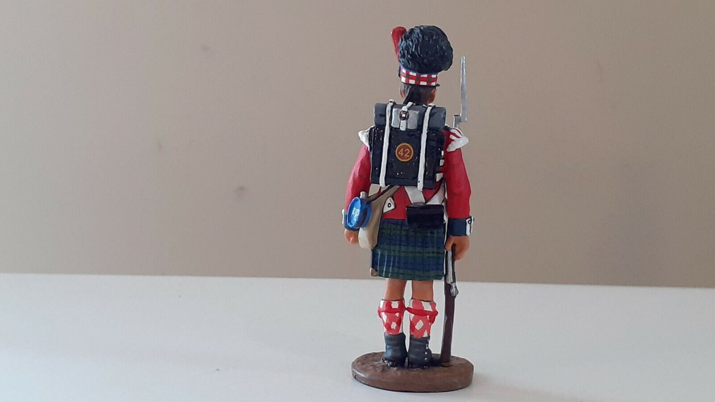 King and country Waterloo black watch 42nd Highland boxed 1:30 na36 bb2