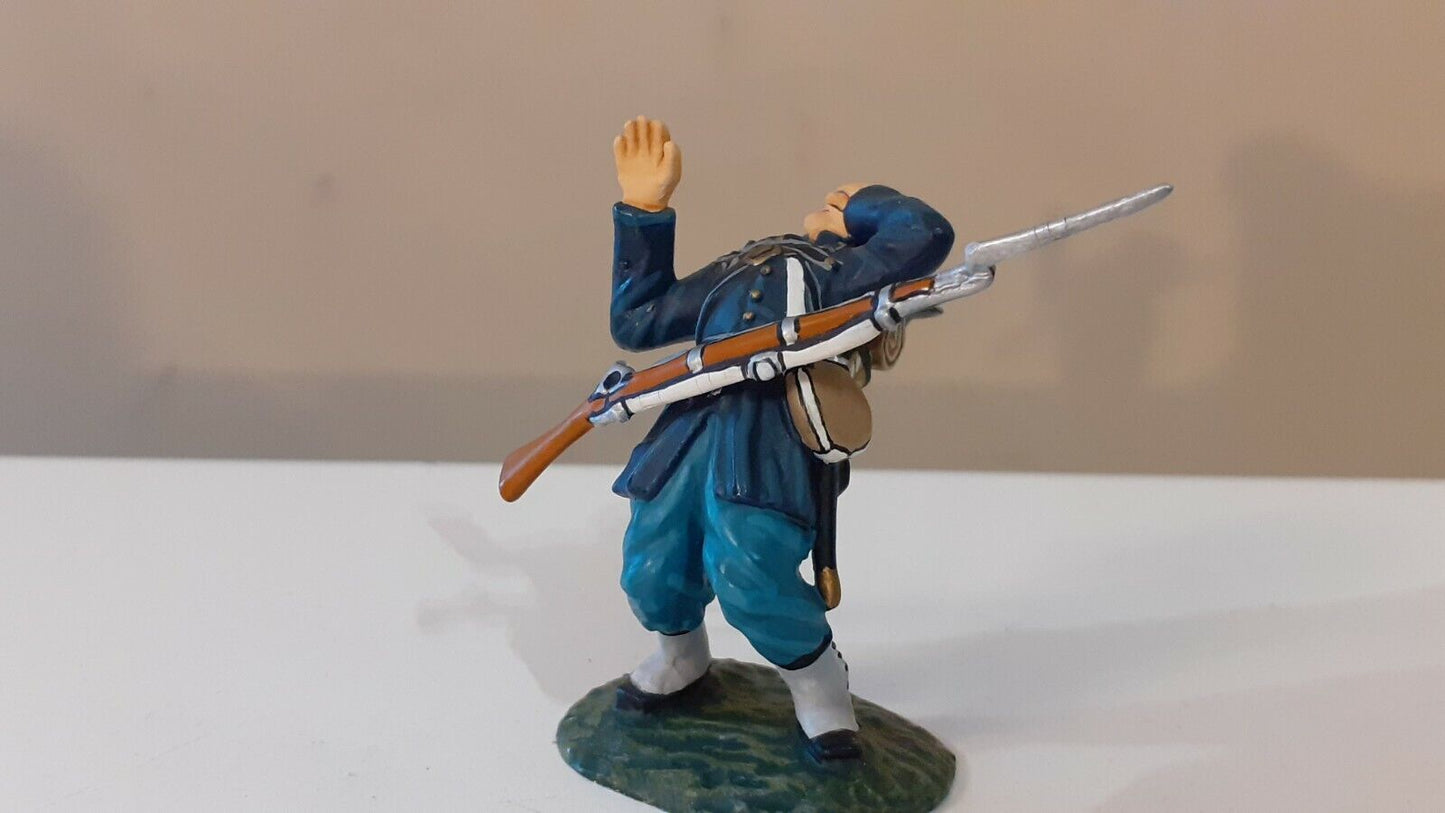 Frontline figures acw union zouave iron infantry 1:32 metal no box w6