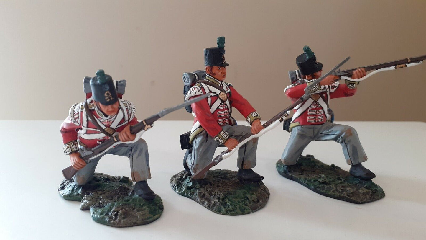 Patriot models Waterloo Napoleonic 52nd regt foot 6 figs 1:30