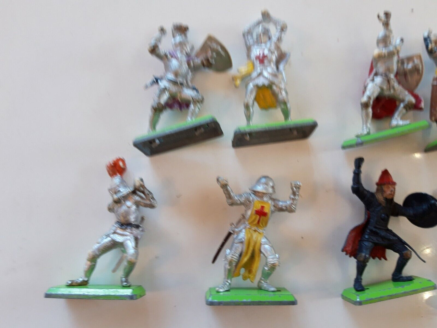 Britains deetail turks saracens crusaders knights 1970s 1:32 set 3
