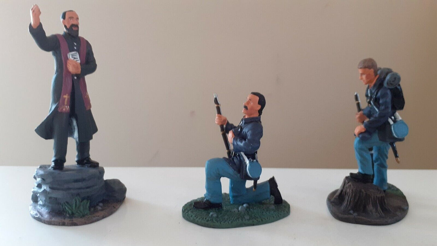Britains 00281 acw union infantry father corbys Irish brigade boxed