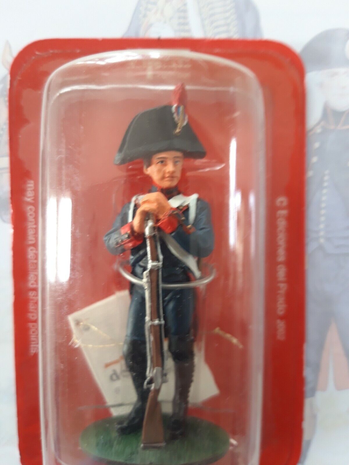 Del prado napoleon at war 41 waterloo 1:30 french artillery mib book