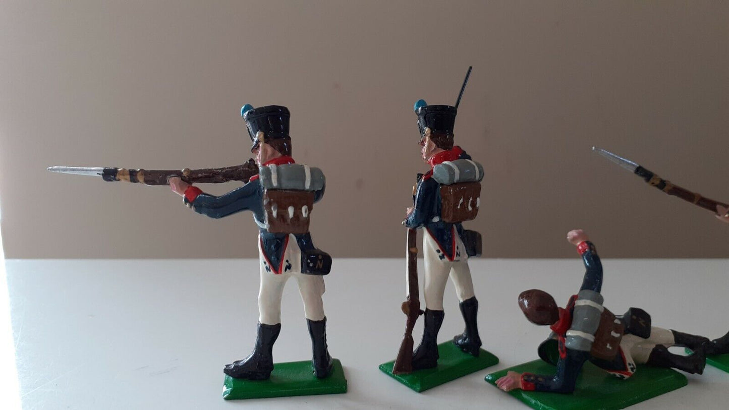Mulberry Miniatures trophy 1990s Napoleonic Waterloo French fusiliers fn58.