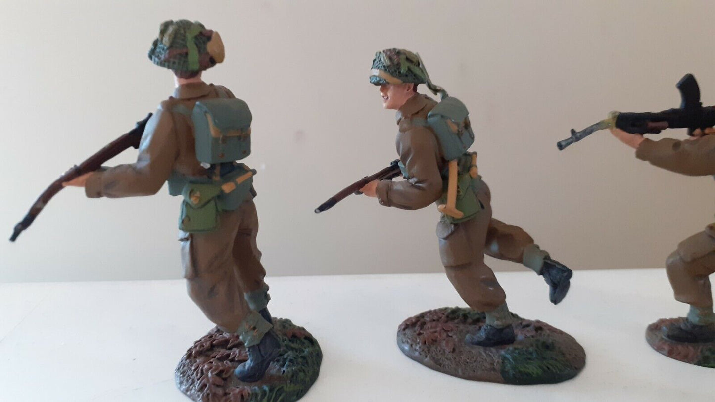 Britains ww2 british Canadian infantry paras Normandy d-day 1:32