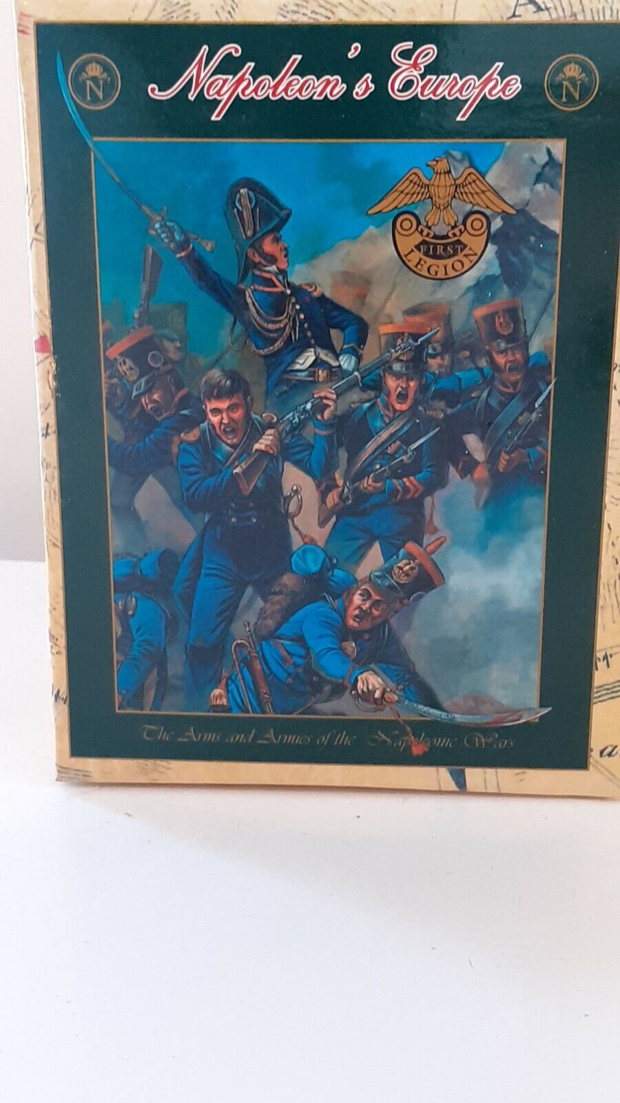 First legion waterloo Napoleonic hougoumont french voltigeur boxed nap0341
