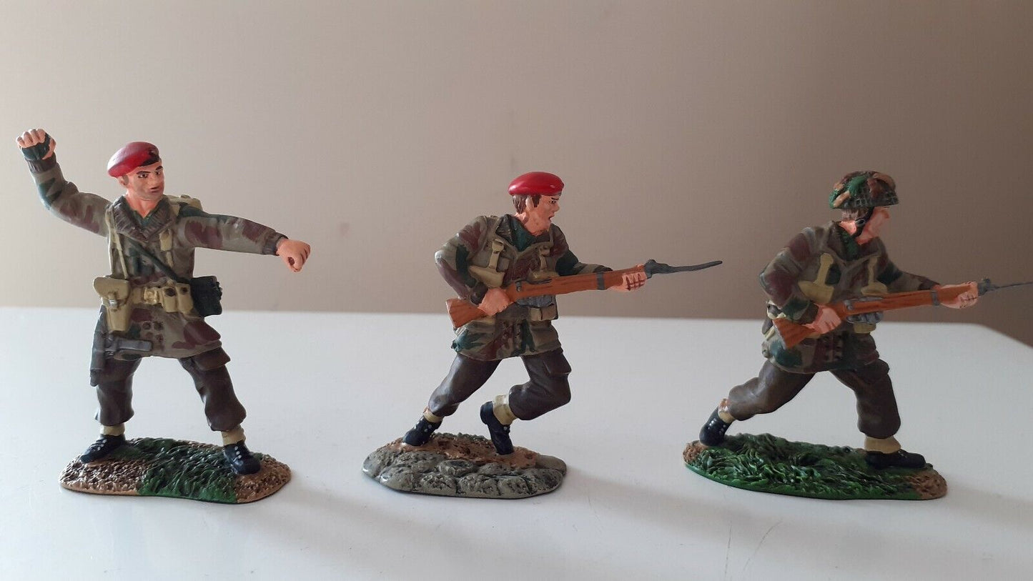 conte boxed wwii-003 ww2 d-day British paras arnhem 1:32 metal d-day