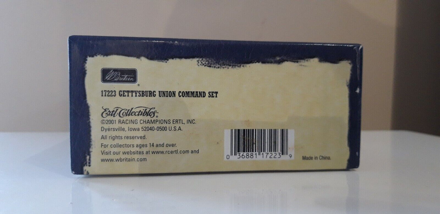 Britains 17223 acw union Gettysburg command set boxed 1:32