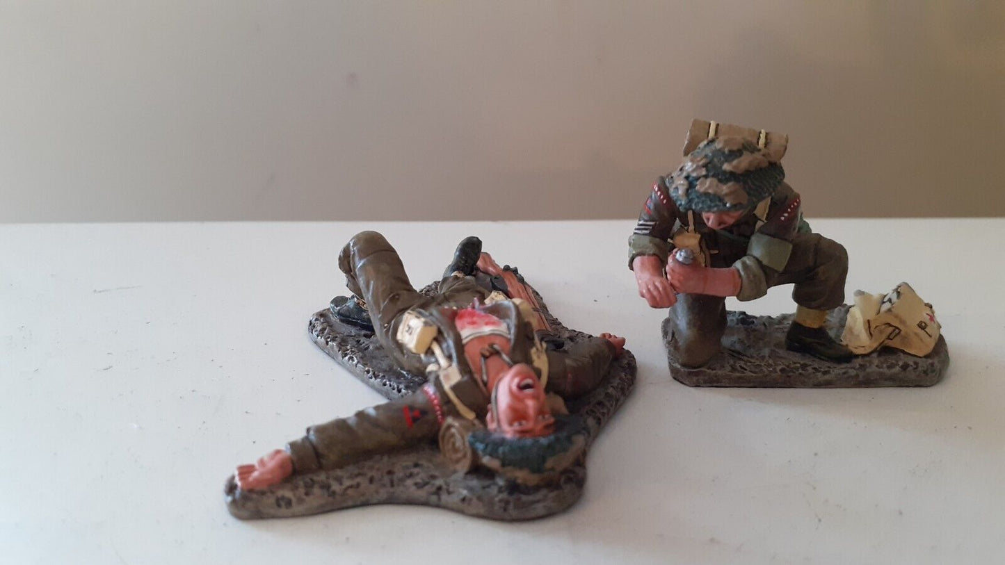 King and country ww2 d-day medic british canadian 2009 no box dd109 w12