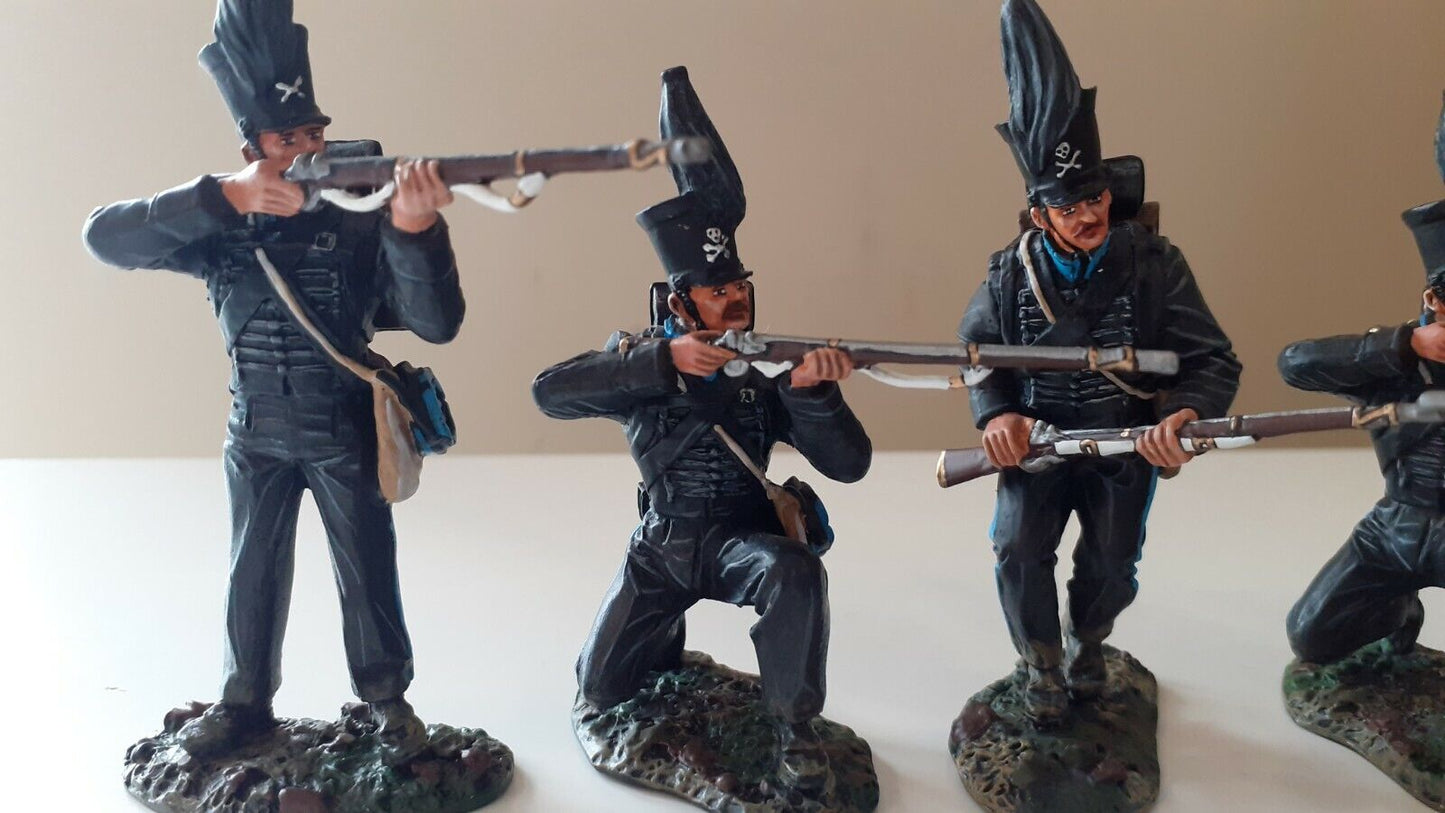 Patriot models Waterloo Napoleonic Brunswick leib box 1:30 6 figs