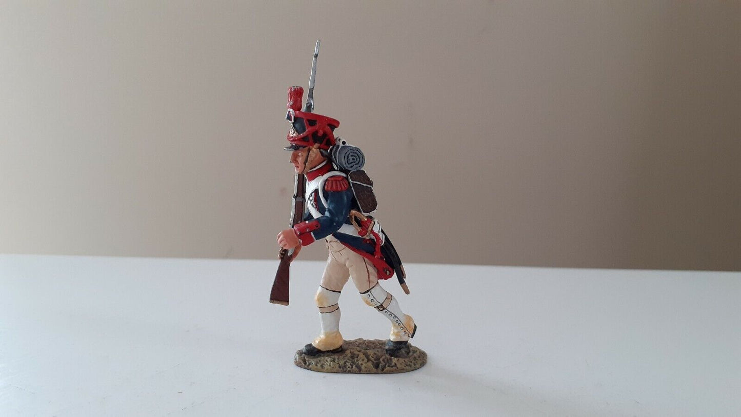 King and country Waterloo Napoleonic French guards infantry boxed 1:30 na14