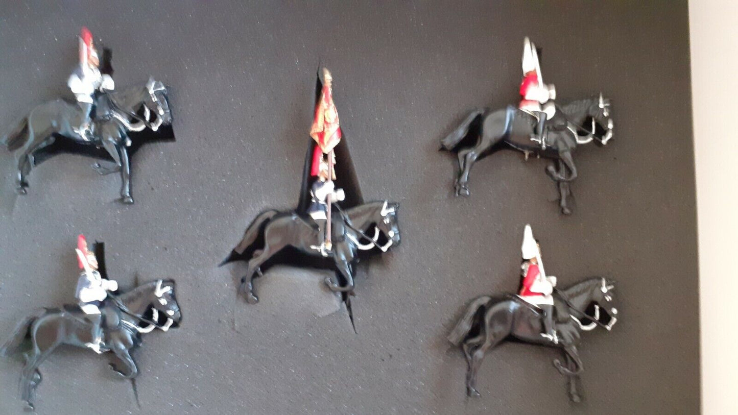Britains 00255 ceremonial lifeguards blues royals metal boxed