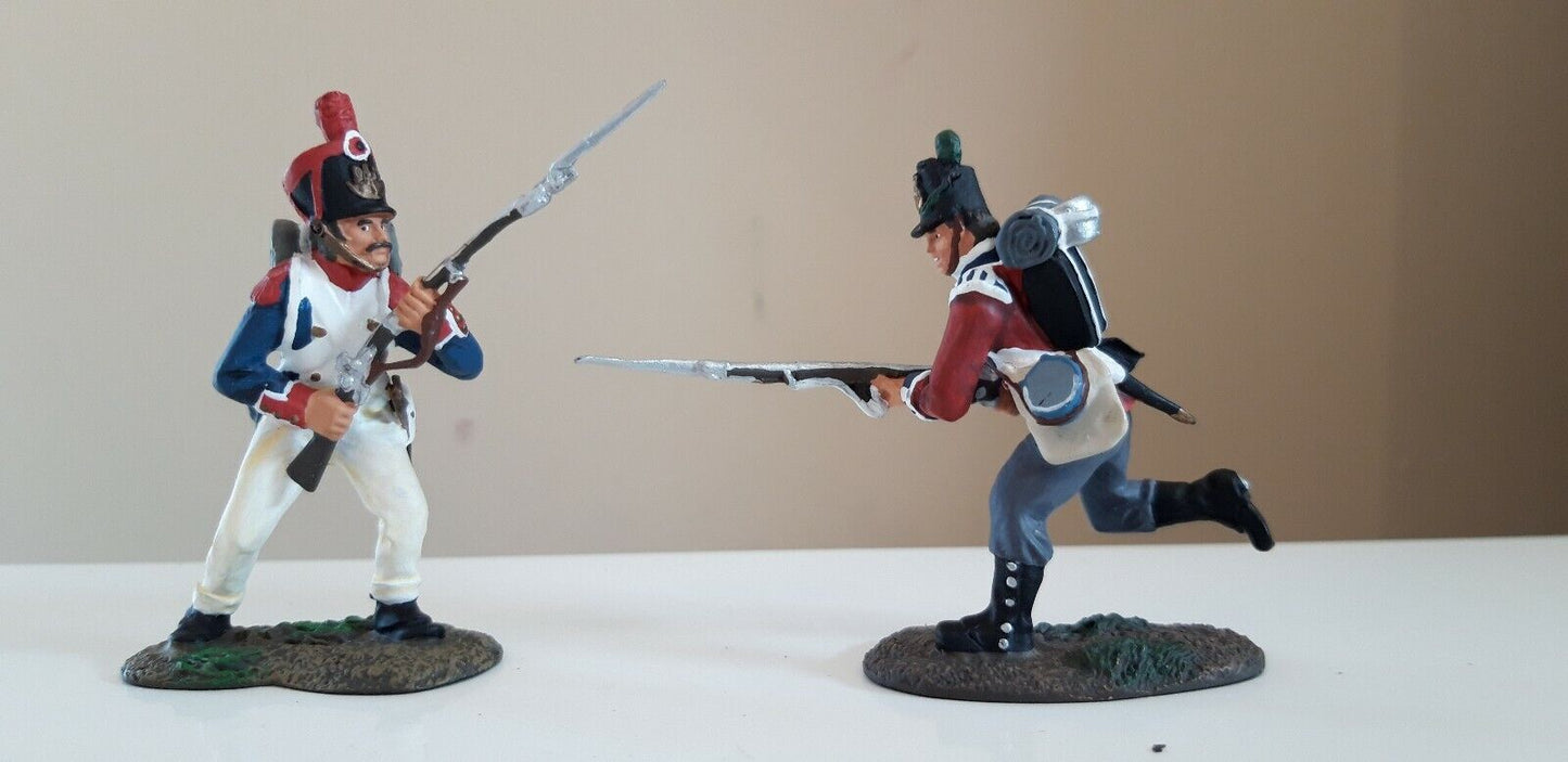 Britains 00153 french hand to hand hougoumont Napoleonic waterloo 1:32 metal