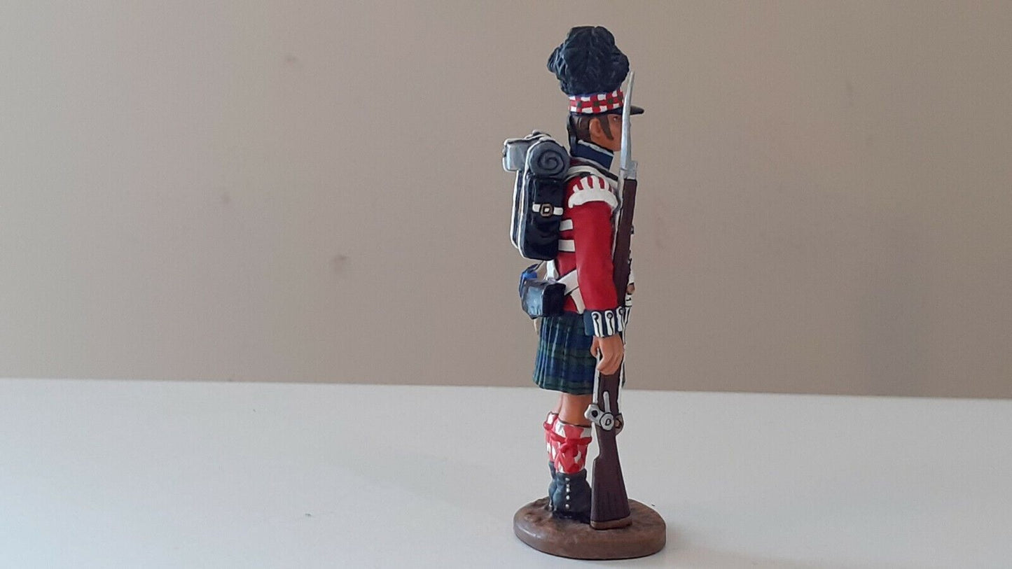 King and country Waterloo black watch 42nd Highland boxed 1:30 na36 bb2