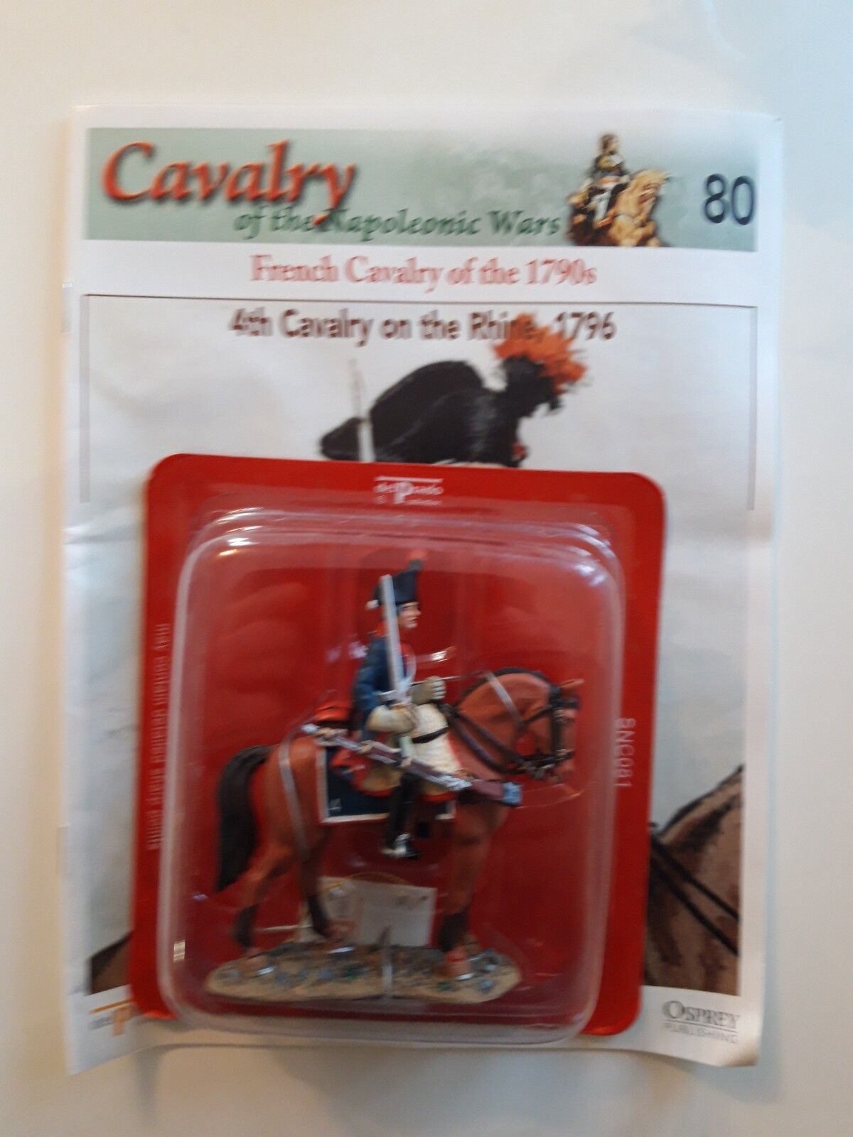 Del prado napoleonic war waterloo 1:32 cavalry french 4th 81 80