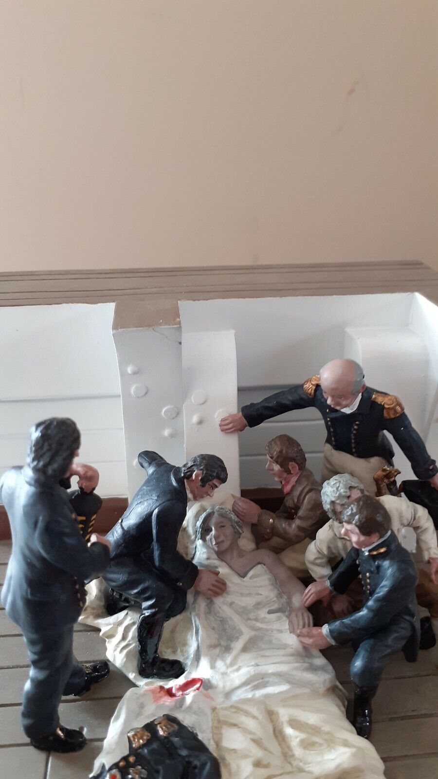 Britains limited edition 41143 Nelson death Trafalgar victory oak 2004 1:32