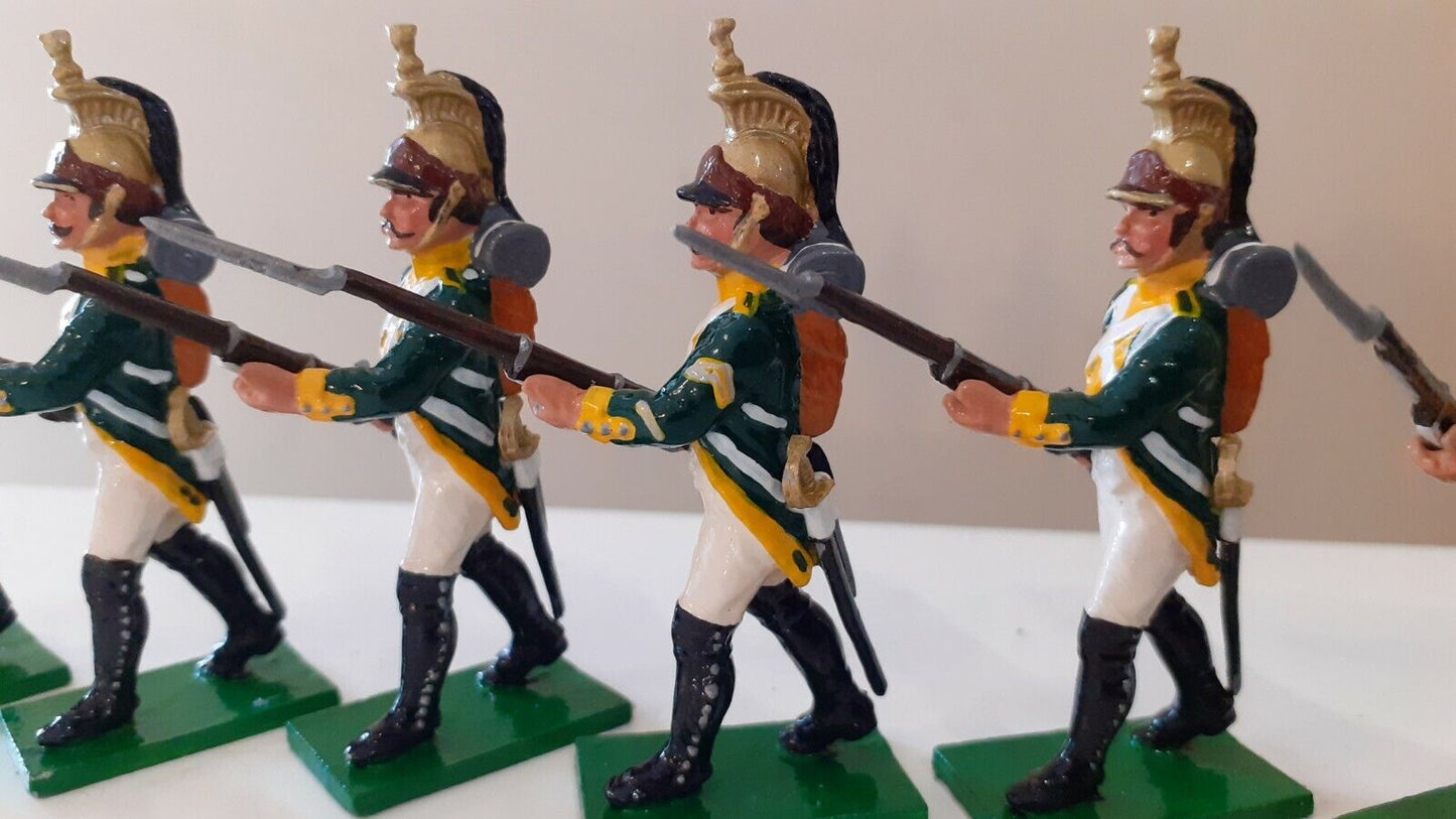 early trophy miniatures 1991 Napoleonic Waterloo french dragoon guards 1:32
