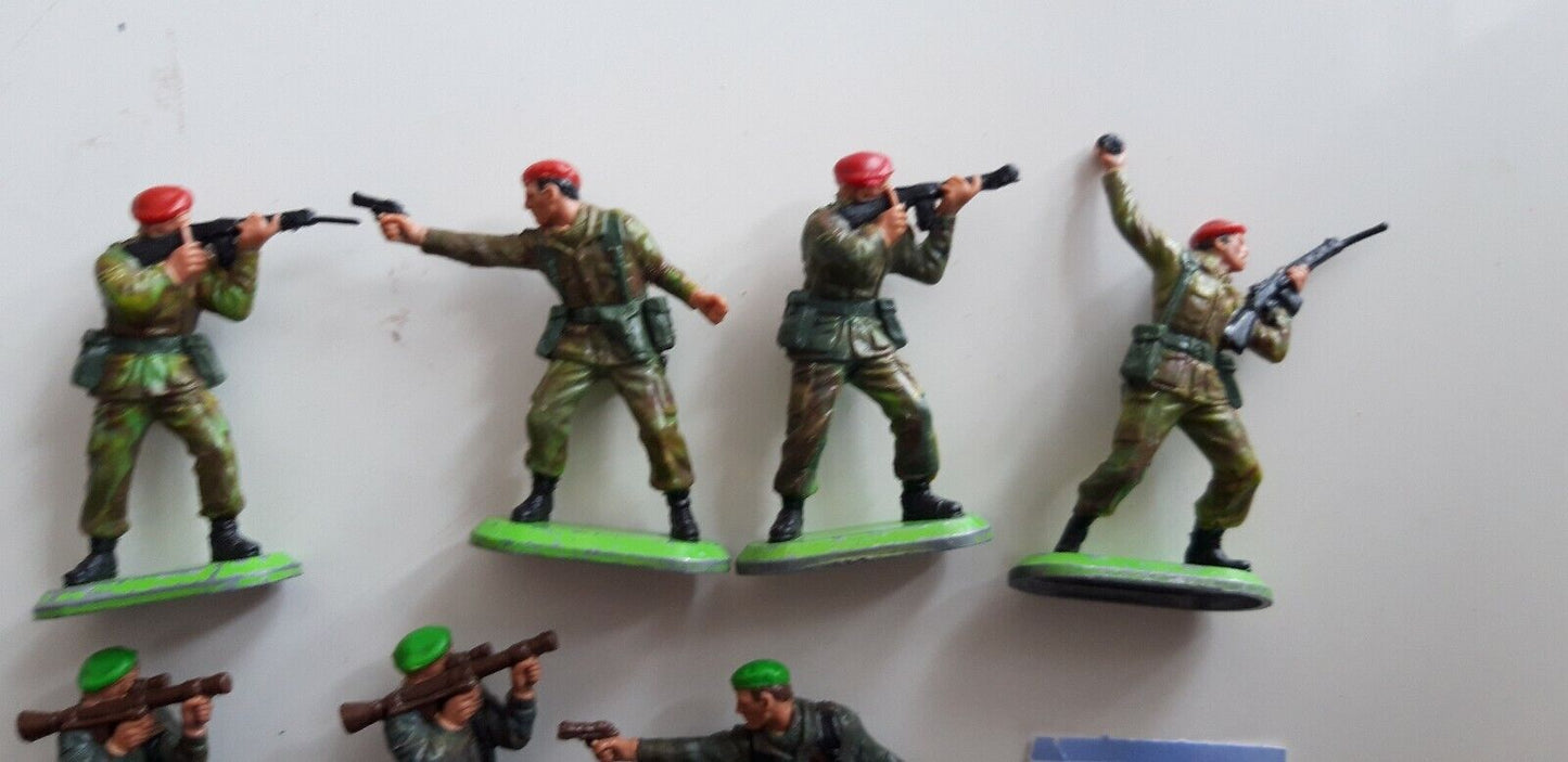 Britains deetail ww2 british infantry paras marines 1970s 1:32 b3